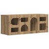 vidaXL TV Cabinet ELST 100 x 35 x 40 cm Artisan Oak Engineered Wood