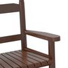 vidaXL Rocking Chairs for Children 2 pcs Brown Solid Wood Poplar