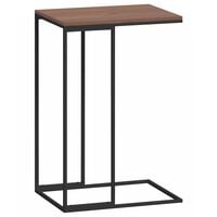vidaXL Side Table Black 40x30x59 cm Engineered Wood