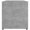vidaXL TV Cabinet Concrete Grey 80x34x36 cm Engineered Wood