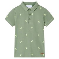 Kids' Polo Shirt Khaki 92