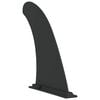 vidaXL SUP Fin 3.5 x 18 x 21.5 cm Nylon Black