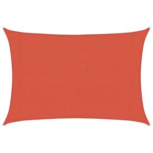 vidaXL Sunshade Sail 160 g/m&sup2; Terracotta 3x5 m HDPE
