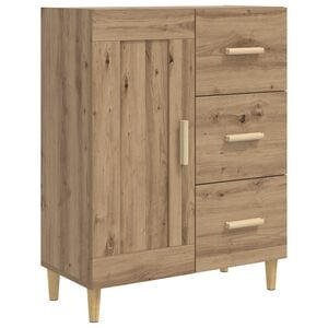 vidaXL Sideboard Artisan Oak 69.5 x 34 x 90 cm Engineered Wood