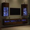 vidaXL Wall-mounted TV Cabinets 2 pcs Old Wood 40.5 x 30 x 90 cm