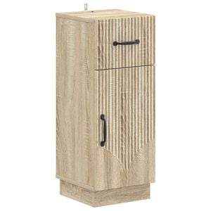 vidaXL Bathroom Storage Cainet HOORN Sonoma Oak 30 x 31 x 77 cm