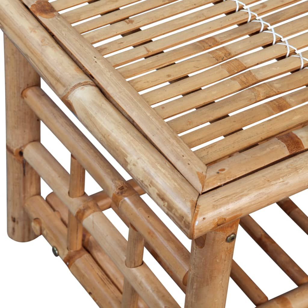 vidaXL Coffee Table Bamboo 90x50x45 cm | vidaXL.co.uk