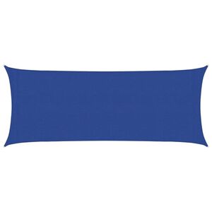vidaXL Sunshade Sail 160 g/m&sup2; Blue 2x4.5 m HDPE