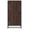 vidaXL Shoe Rack Brown Oak 48x38x97.5 cm Engineered Wood