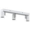 vidaXL Ceiling Spotlight White 38 x 6.5 x 11.5 cm Metal
