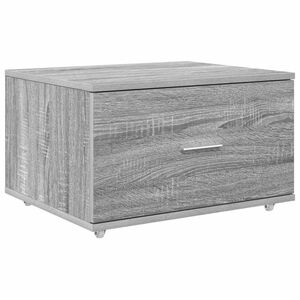 vidaXL Drawer Cabinet 55 x 45 x 31 cm Grey Sonoma