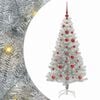 vidaXL Christmas Tree Silver 120 cm PET