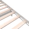 vidaXL Bed Frame without Mattress White Solid Wood 90x200 cm (810068+814175)