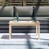 vidaXL Garden Table 82.5x50.5x45 cm Solid Wood Pine