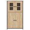 vidaXL Highboard Sonoma Oak 62x32x106.5 cm Engineered Wood