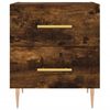 vidaXL Bedside Cabinets 2 pcs Smoked Oak 40x35x47.5 cm Engineered Wood