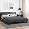 vidaXL Summer Duvet Anthracite and Taupe 200 x 200 cm Microfiber