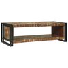 vidaXL Coffee Table Multicolour 120 x 50 x 38 cm Solid Reclaim Wood
