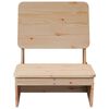 vidaXL Garden Chair 60x64x70.5 cm Solid Wood Pine