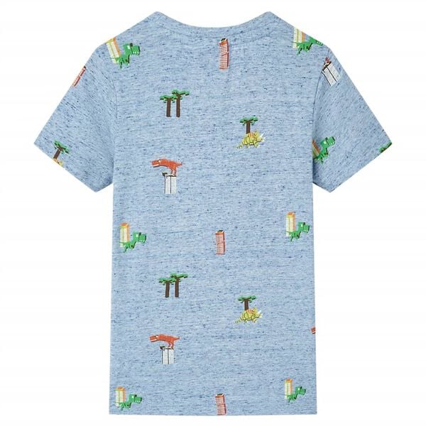 Kids' T-shirt Blue Melange 92