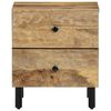 vidaXL Bedside Cabinets 2 pcs 40x33x46 cm Solid Wood Mango