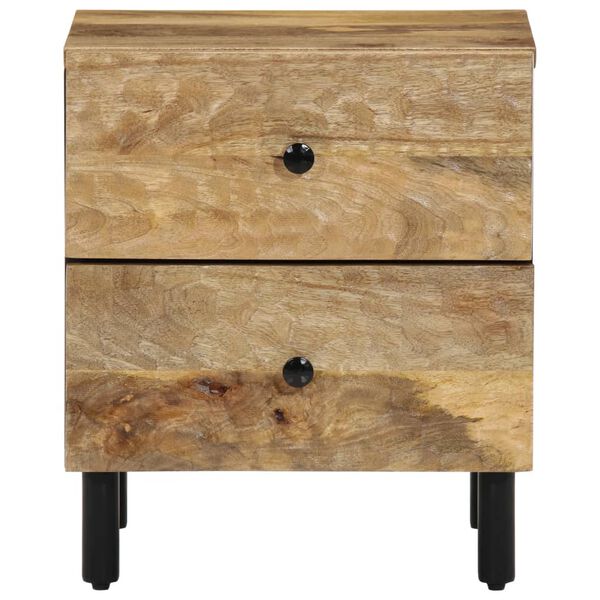 vidaXL Bedside Cabinets 2 pcs 40x33x46 cm Solid Wood Mango
