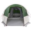 vidaXL Camping Tent Tunnel 4-Person Green Waterproof