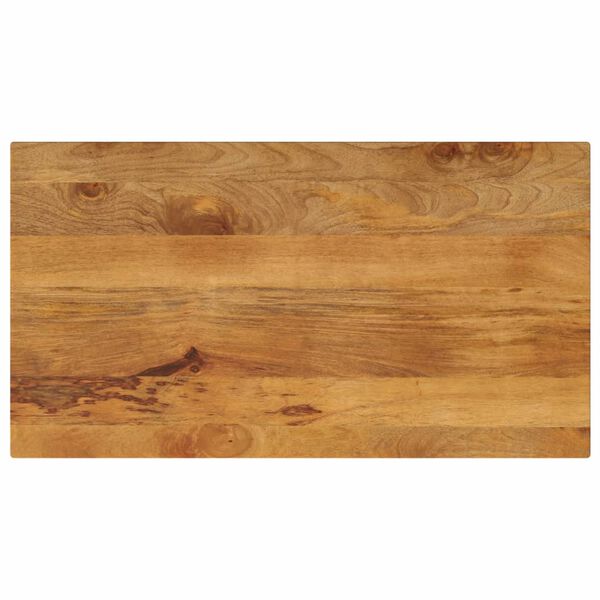 vidaXL Table Top 100x70x3.8 cm Rectangular Solid Wood Mango
