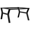 vidaXL Coffee Table Legs Y-Frame 80x70x43 cm Steel