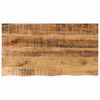 vidaXL Table Top 110x60x3,8 cm Live Edge Solid Wood Rough Mango