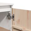 vidaXL Sideboard White 60x36x84 cm Solid Pinewood