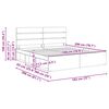 vidaXL Bed Frame with Headboard White 180 x 200 cm Solid Pine Wood