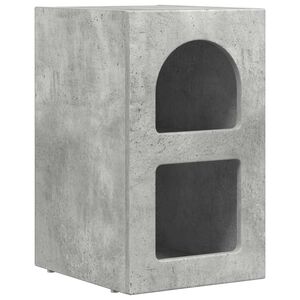 vidaXL Bedside Table Concrete Grey 29.5 x 35 x 50 cm Engineered Wood