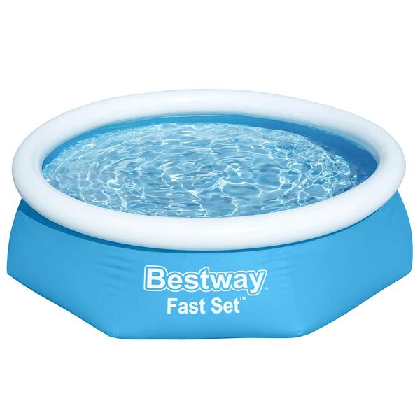 Bestway Fast Set Inflatable Swimming Pool Round 244x61 cm 57265