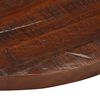 vidaXL Table Top Ø 70x2.5 cm Round Solid Wood Reclaimed
