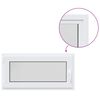 vidaXL Basement Window Internal Colour White RISOR 105 x 55 cm