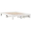 vidaXL Bed Frame without Mattress White 160x200 cm Solid Wood Pine