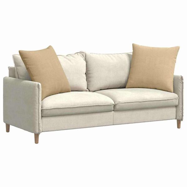 vidaXL Sofa Pillows 2 pcs Grey Green 80 x 80 cm Corduroy Fabric