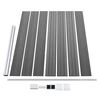 vidaXL Fence Panel Set WPC 872x146 cm Grey