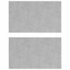 vidaXL Stair Tread Rectangular 2 pcs Silver 50 x 30 cm Aluminium