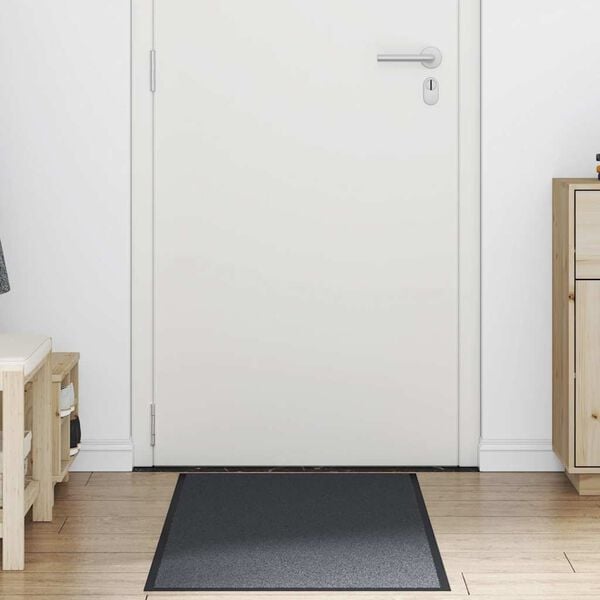 vidaXL Doormat Anthracite 60x180 cm