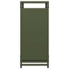 vidaXL Firewood Rack Olive Green 44x28x65 cm Cold-rolled steel