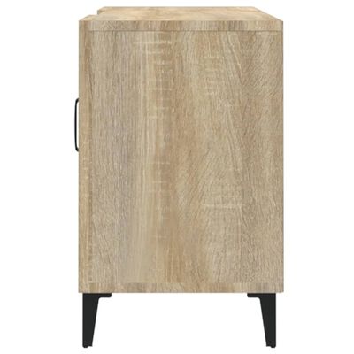 vidaXL TV Cabinet Sonoma Oak 150x30x50 cm Engineered Wood