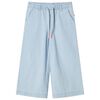 vidaXL Kids' Pants Soft Denim Blue 116