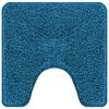 vidaXL Anti-slip Bath Mat Set 3 pcs Blue PP