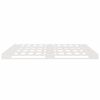 vidaXL Pallet Bed without Mattress White 200x200 cm Solid Wood