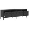 vidaXL TV Cabinet Black 135x39x43.5 cm Cold-rolled Steel