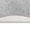 vidaXL Anti-slip Shaggy Rug Grey 120 x 120 cm PP