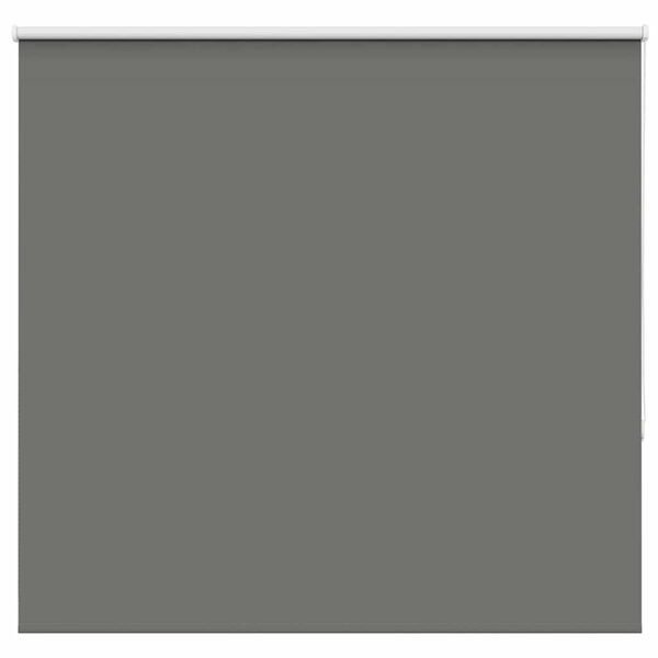 vidaXL Roller Blind Blackout Grey 165x175 cm Fabric Width 161.6 cm Polyester
