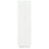 vidaXL Shoe Cabinet White 60x34x105 cm Solid Wood Pine